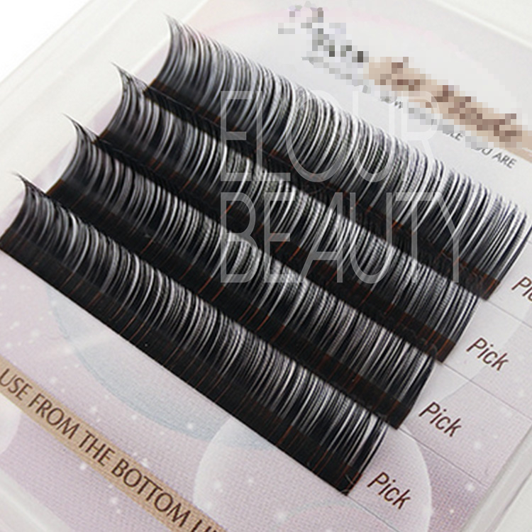 Premium quality private label camellia eyelashes extensions EJ22